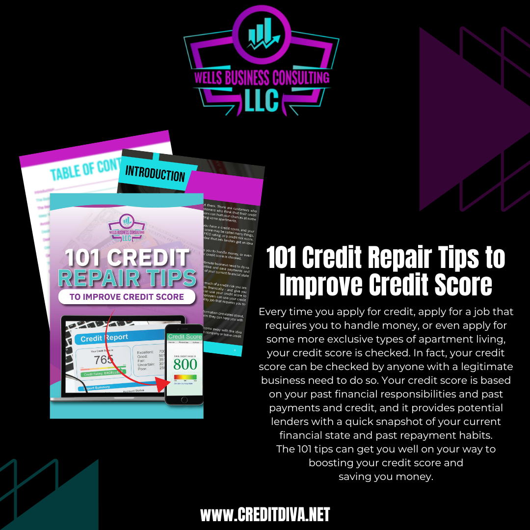 101 Credit Repair Tips to Improve Your Credit Score - Credit Diva